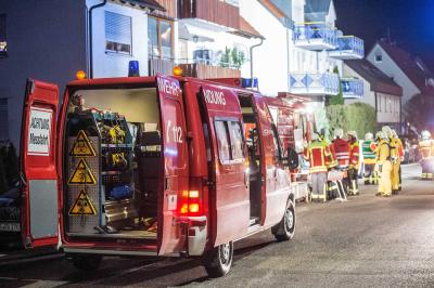 Wolfschlugen: Feuerwerksbastler loest mit Chemikalien und explosionsfaehigen Stoffen Grosseinsatz aus